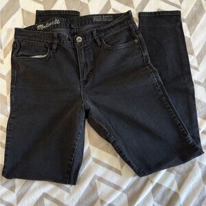 Madewell Women's Black High Rise Jeans